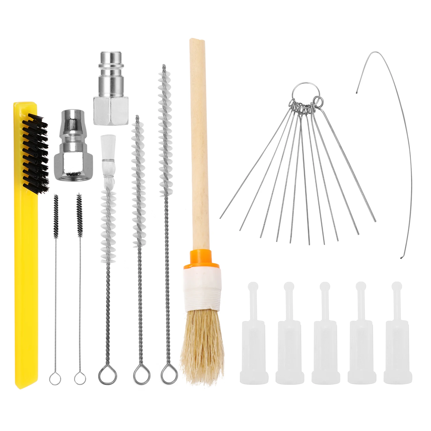 Аэрограф специальная Чистящая коробка набор чистый спрей машина комплект с разъемами удалить грязь без царапин поверхности аэрографа