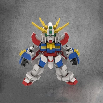 

895PCS Original DIY Mobile Fighter G Gundam GOD GUNDAM MINI Bricks Movie Toys For Boys