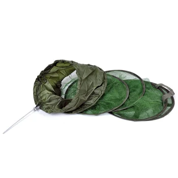 

Hanging Glue Fish Guards Small and Big Fish Shrimp Net Folding Fishing Cage Dip Nets To Keep Fish Alive Tool Pesca 33cm*140cm