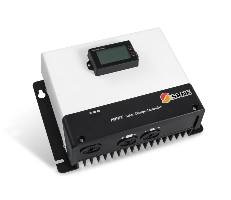 SRNE MPPT 태양 전지 충전기 컨트롤러 100A 85A 최대 입력 전압 150V-250V 12V/24V/36V/48V 디스플레이 화면
