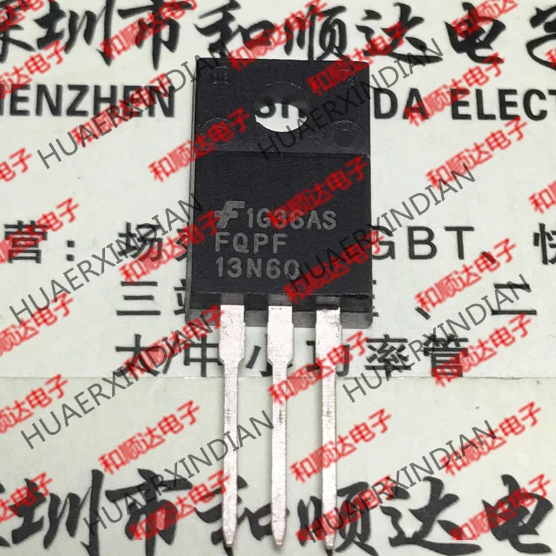 10PCS/LOT New and original FQPF13N60 TO-220F 600V 13A
