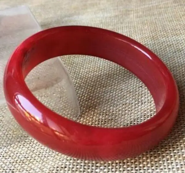 Подлинный натуральный красный Xiu Jade браслет Handmad