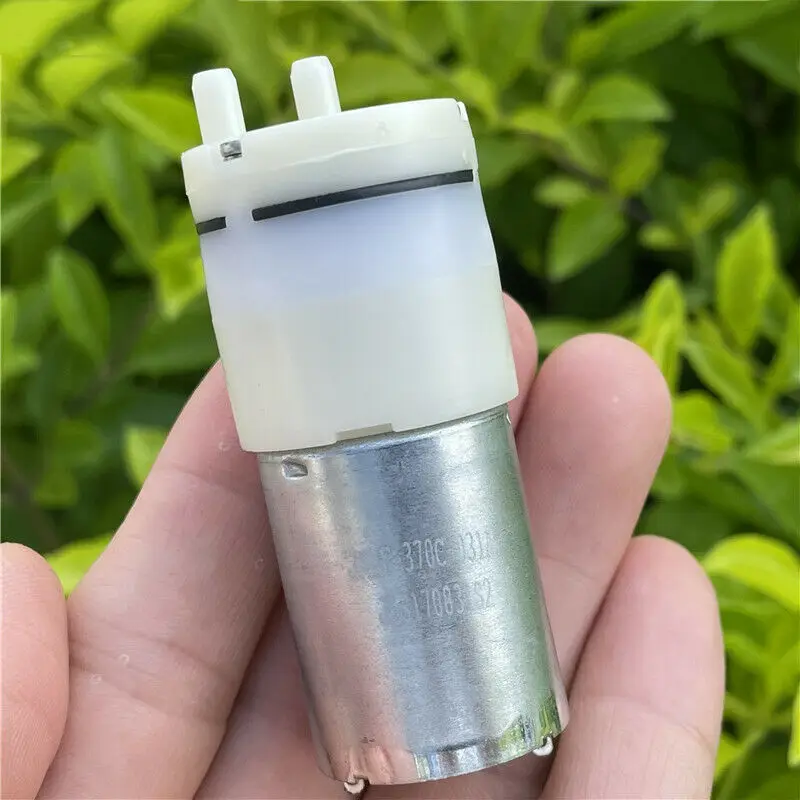 DC 3.7V-6V Micro 370 Motor Air Oxygen Pump Self priming Diaphragm Pump