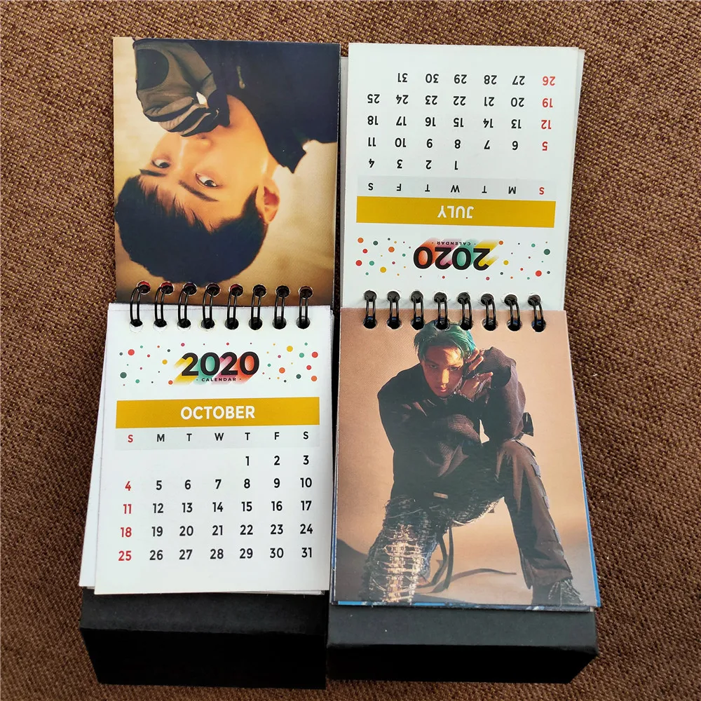 Kpop Exo obsession календарь высокое качество EXO альбом obsession Настольный календарь Настольный для фанатов подарок Новые поступления