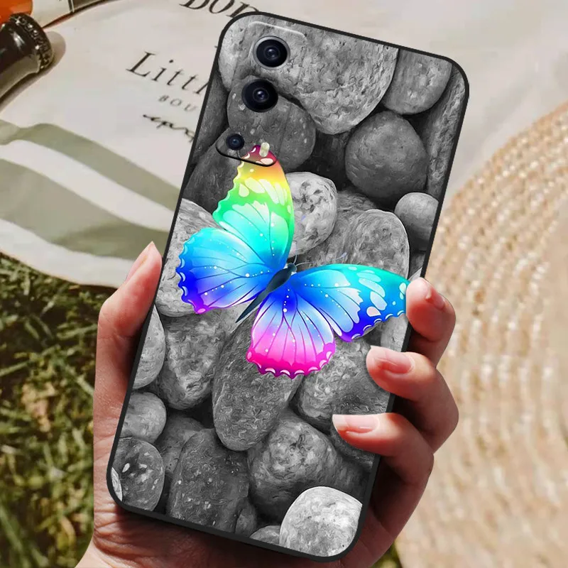 Sleek Silicone Back Cover with Soft Bumper - Premium Protective Phone Shell