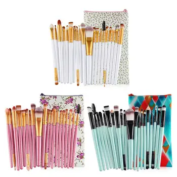 

Fashion 20PCS Makeup Brushes Kit Foundation Powder Blush Eyeshadow Concealer Lip Eye Make Up Brush Cosmetics Beauty Tools 30p
