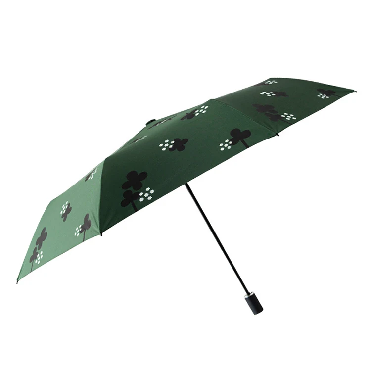 Только Jime креативный фруктовый клевер Детский Зонт милый атмосферостойкий зонтик ультра светильник складной солнцезащитный Зонт с черным покрытием