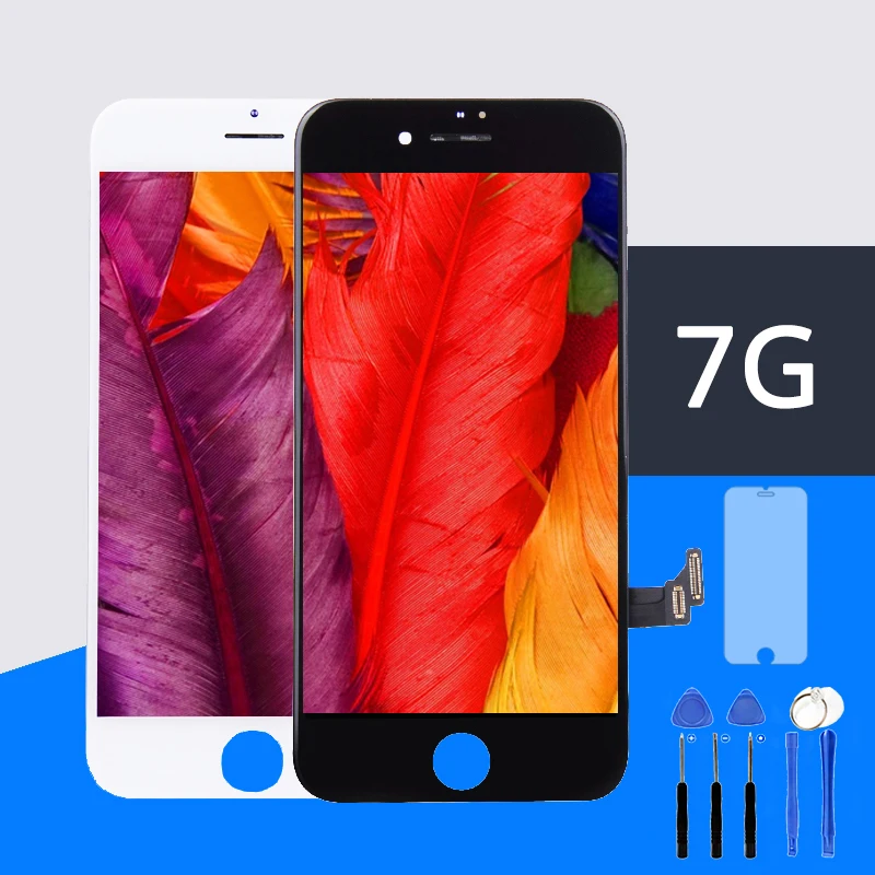 100% без битых пикселей AAA для IPhone 7 ЖК-дисплей с сенсорным экраном дигитайзер