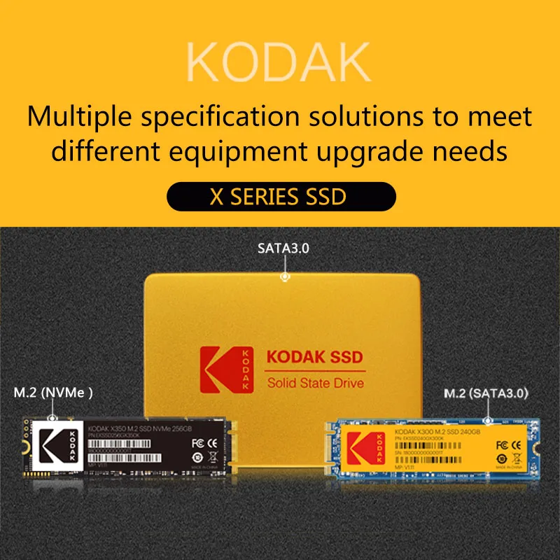 Твердотельный накопитель Kodak ssd X300 M.2 2280 240 ГБ NVME 120 480 Гб внутренний жесткий диск hdd