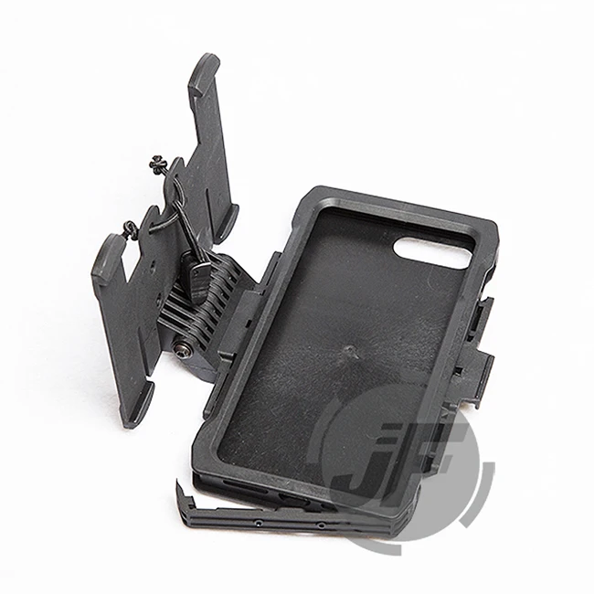 BK FMA Tactical Phone Case Mobile Pouch For Iphone6 7 8 Plus MOLLE Hunting Gear Holder With MOLLE Holder - Цвет: BK
