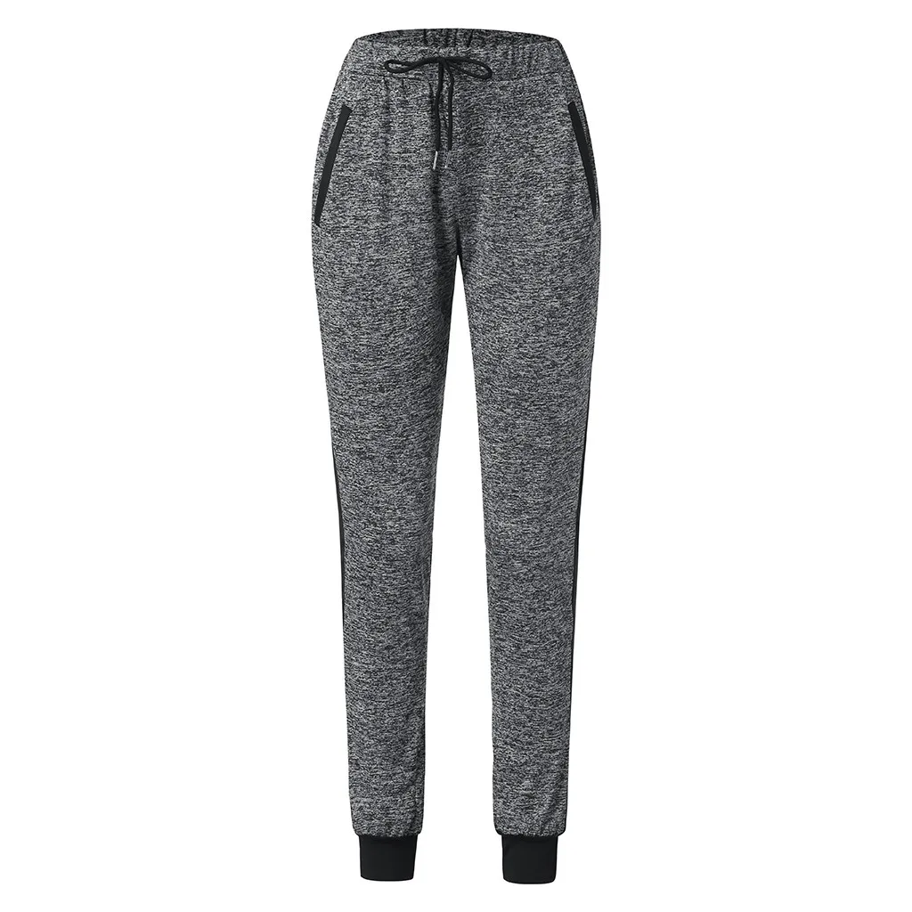 SAGACE Women's Leisure Pants pocket Bottoms Autumn Spring Sweatpants Double Striped Jogger Haren Pants Sportswear Trousers A1115