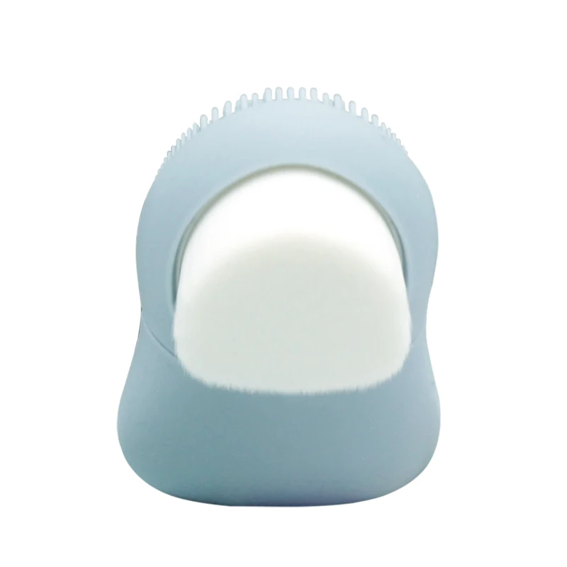 

Двусторонняя силиконовая щетка для чистки, средство для ухода за кожей из мягкого волокна