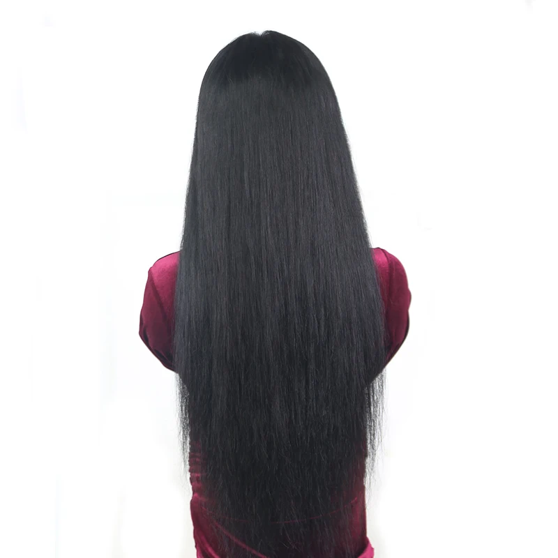 Бразильские прямые волосы 13x6 Синтетические волосы на кружеве парики из натуральных Цвет Remy человеческие волосы парик шнурка средняя часть предварительно вырезанные 14-26 для Для женщин EUPHORIA