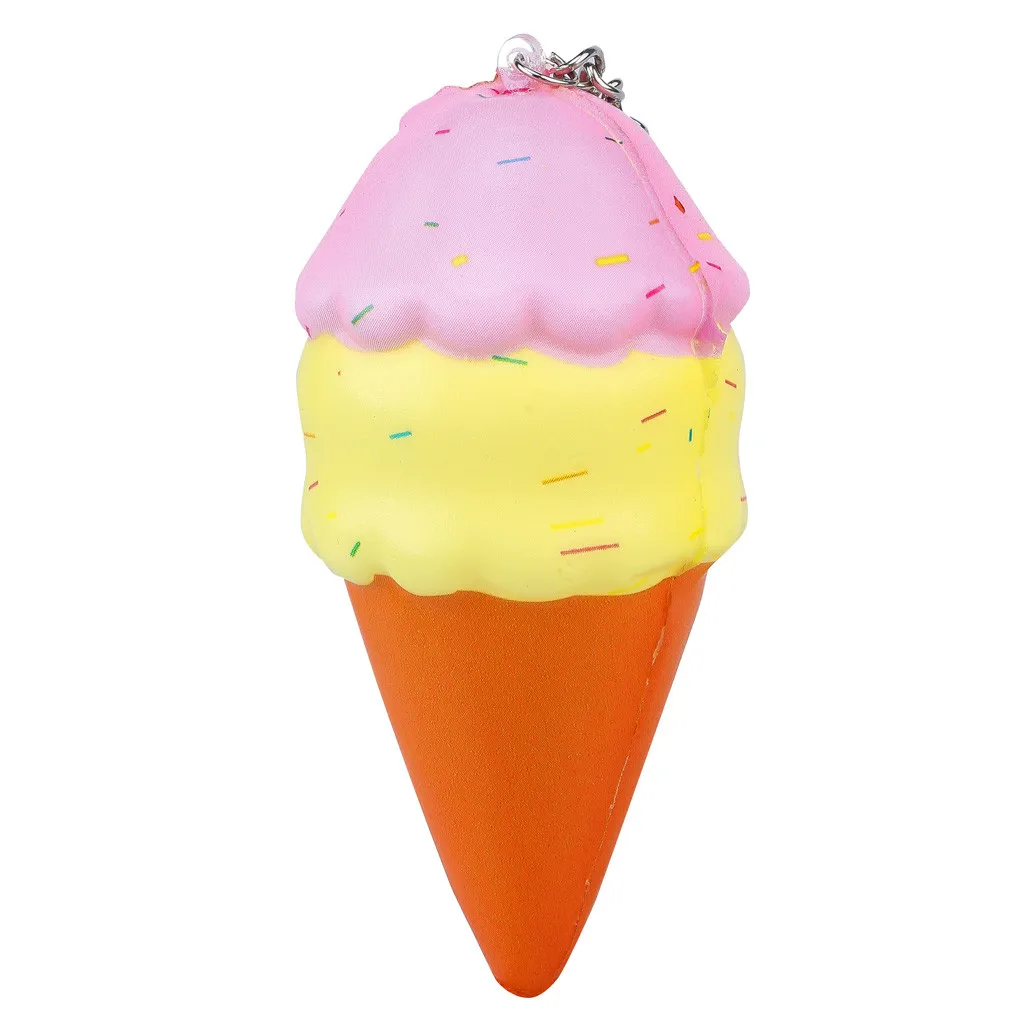 MiniAdorable PU чехол для телефона funy мороженое, мягкий медленно поднимающийся с рисунком мороженого на палочке очень медленно принимает начальную форму поднимающиеся детские милый стресса декомпрессии ToyM0731