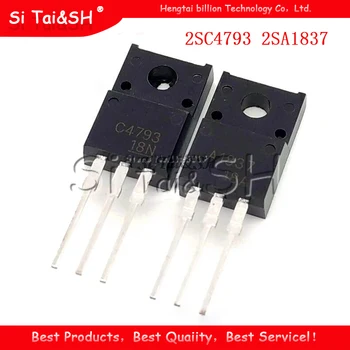 

10PCS 5pair 10pcs 2SC4793 TO220 10pcs 2SA1837 TO-220 C4793 A1837 230V 1A Original and new