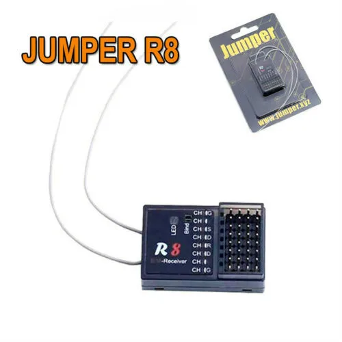 Оригинальный Jumper R8 приемник 16CH Sbus для Frsky D16 D8 режим радиоуправления|Детали и