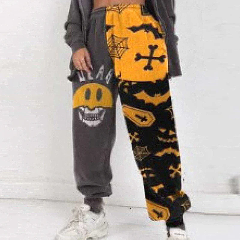  FREE SHIPPING Full Print Pattern Harem Pants JKP4455