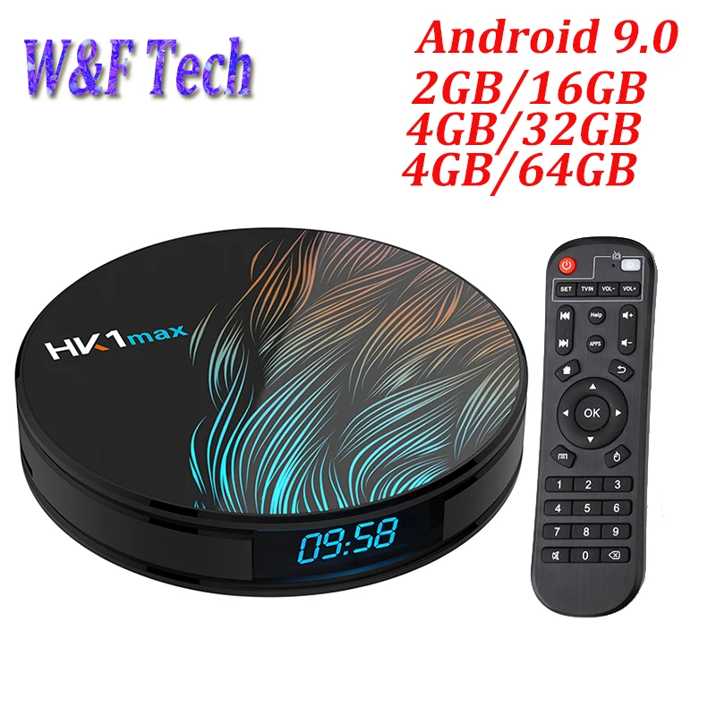 HK1 MAX 4 ГБ 32 RK3318 четырехъядерный Android 9 0 Smart tv box|ТВ-приставки и медиаплееры| |
