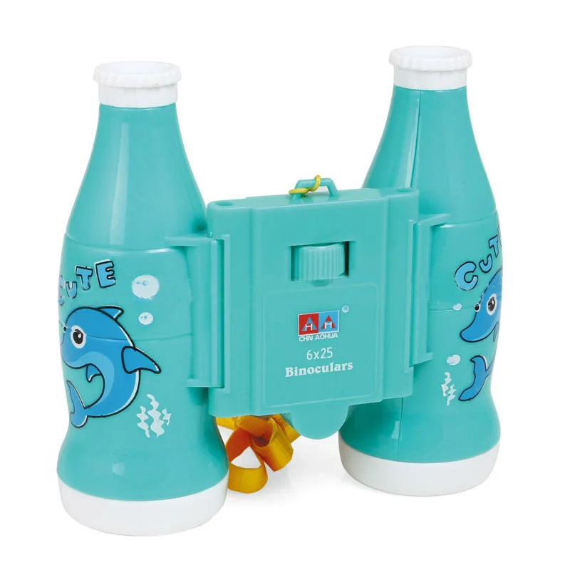 

Children Telescope Toy Customizable 6X25 Coke Bottle Binoculars Adjustable Focal Binoculars
