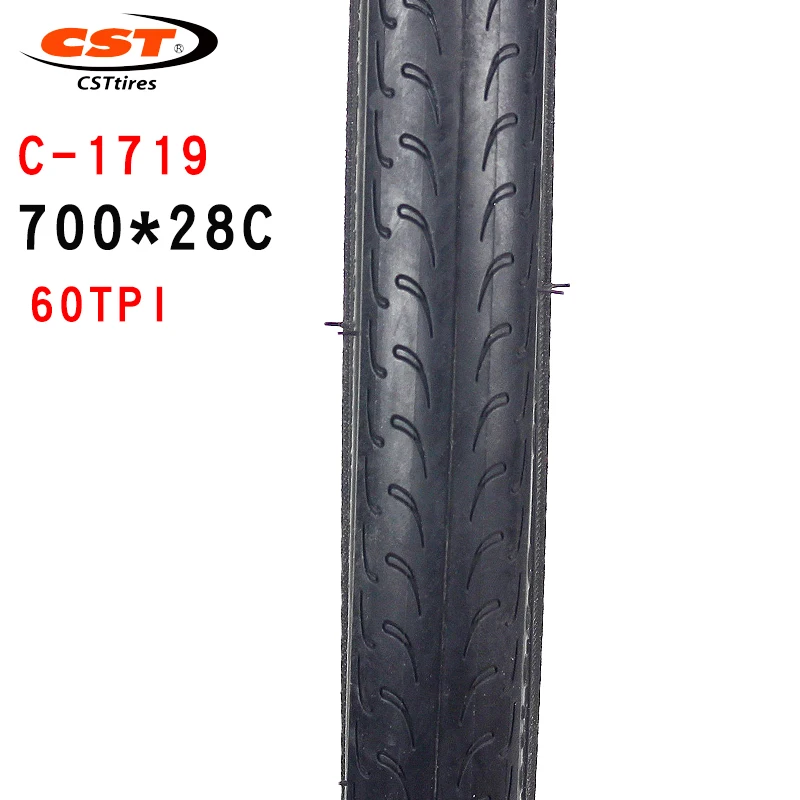CST-Folding Stab Proof Steel Wire Tire, Bike Parts, 700C, 700C, 60TPI, Wear Resistant Bicycle Tires, C-1719