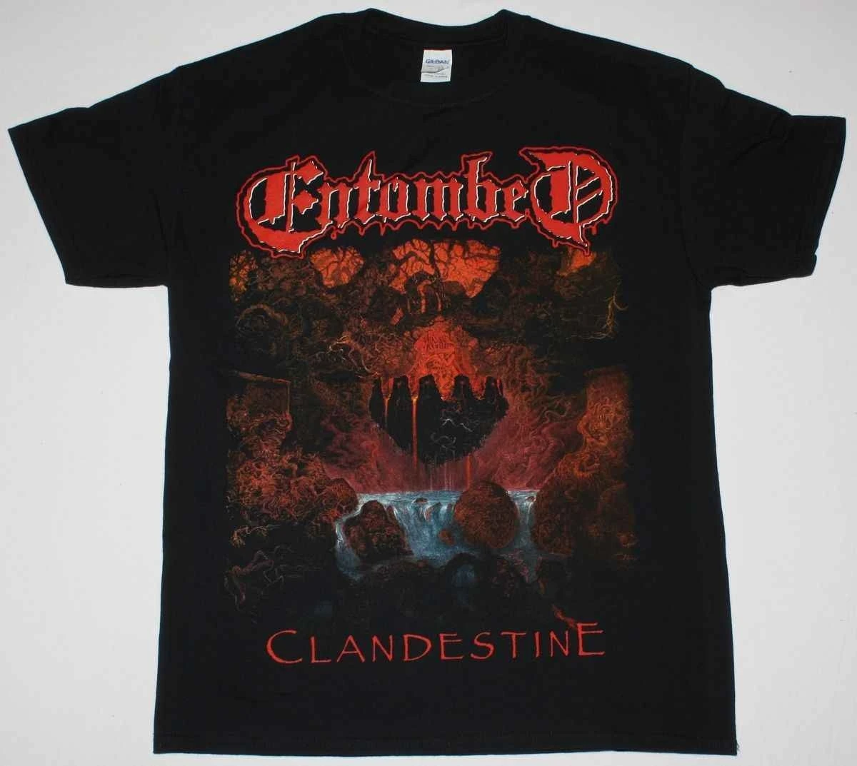 

Entombed Left Hand Path90 Death Nihilist Unleashed Morgoth New T Shirt Cotton Mens T Shirts
