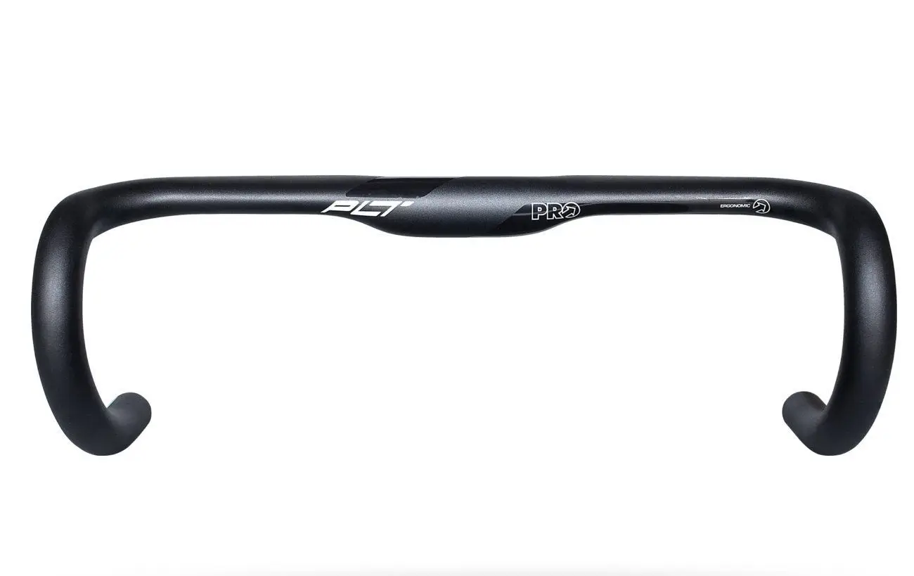 Shimano PRO PLT руль для шоссейного велосипеда Ergo изогнутый 31 8 мм черные детали
