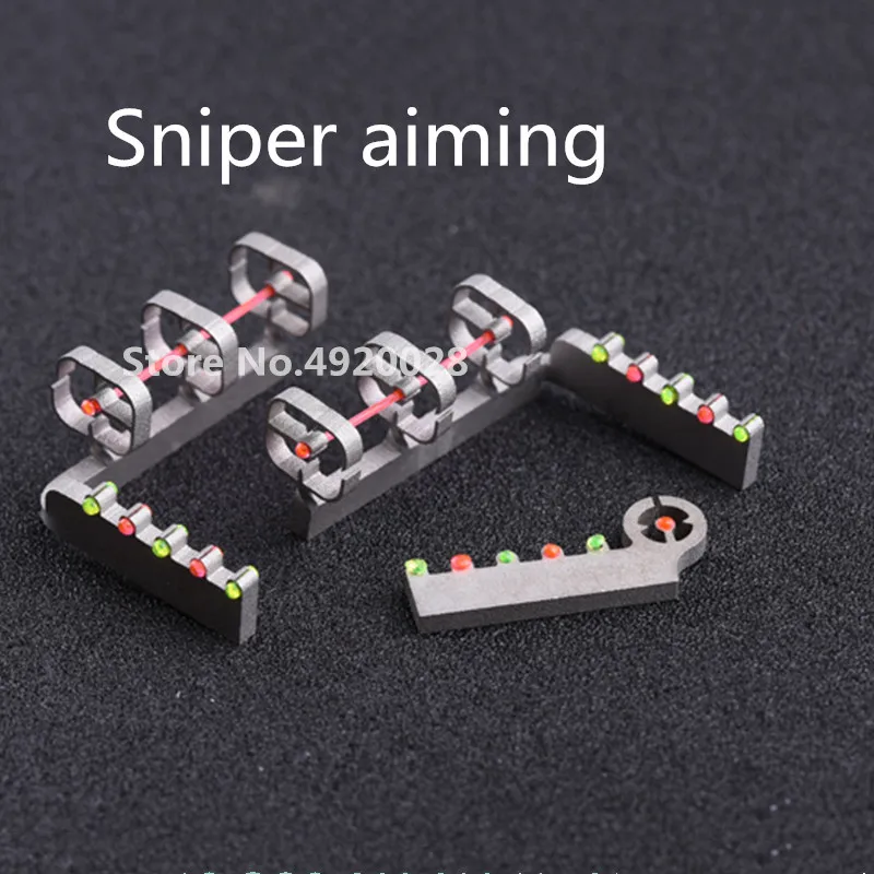 

Slingshot accessories 1 set of slingshot sights horizontal aiming / five aiming / sniping aiming for different slingshots2019new
