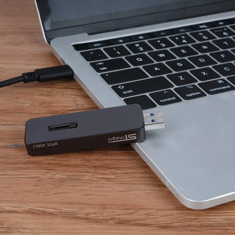  STmagic SPT31 128 GB/360 GB/512 GB Mini portátil m2 SSD USB3.1 unidad de estado sólido velocidad de