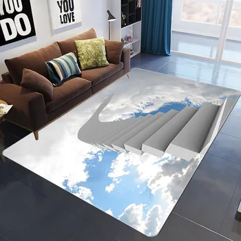 

Nordic Geometry 3D Printed Carpet Baby Crawl Mat Soft Flannel Kids Room Play Area Rug Child Bedroom Game Carpets for Living Room