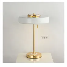 Прикроватная настольная лампа, скандинавский стиль, современная простая личность, бытовая личность, светильник, роскошная декоративная железная лампа