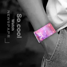 

Good-looking Wristband Paper Watch LED Clock Watch Digital Paper Strap Watches Waterproof Sport Watch Wristwatch