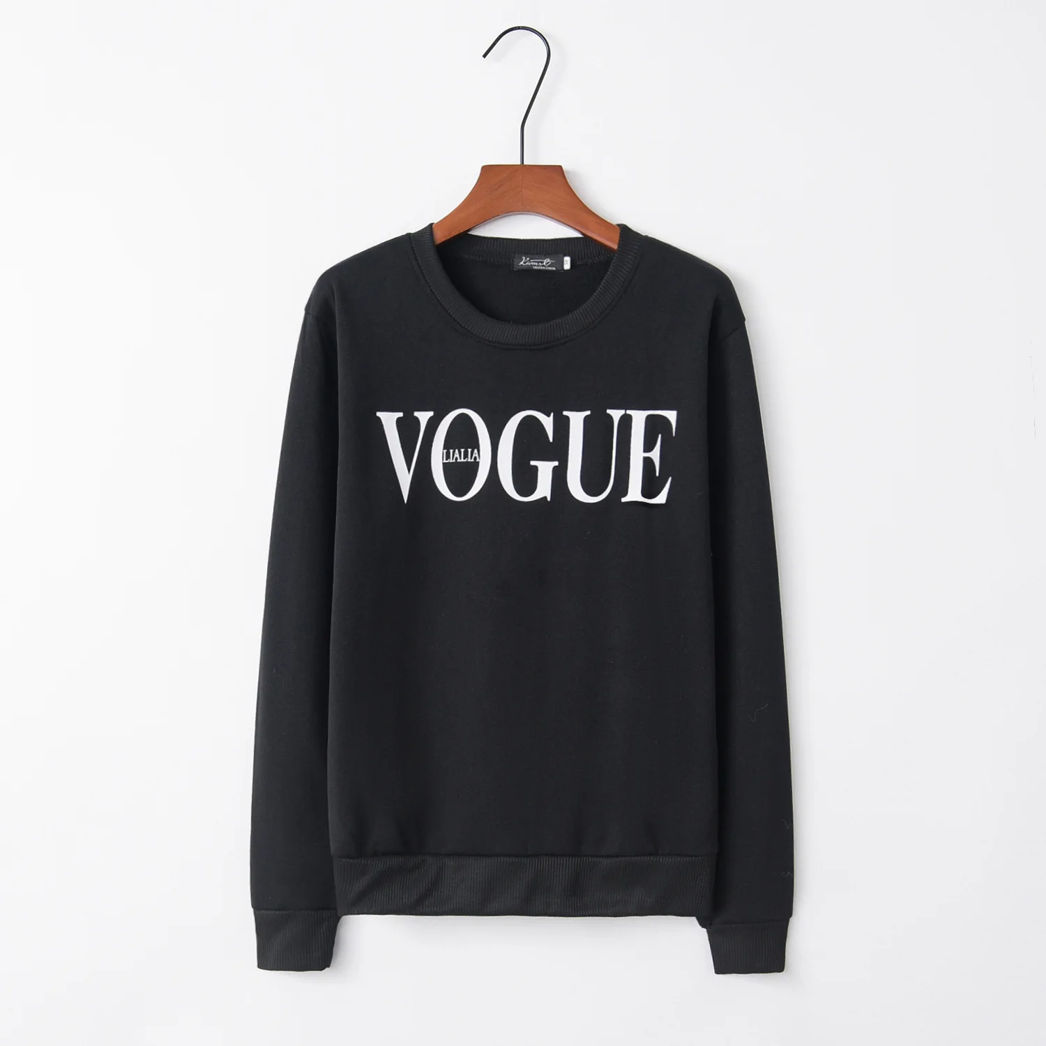 Письмо Vogue дизайн распродажа толстовки свитшоты Женские повседневные Kawaii Harajuku свитшоты для девочек европейские Топы корейские