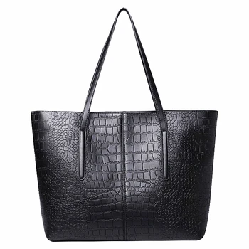

Fashion Pu Large Capacity Women Shoulder Bag Alligator Female Handbag Women's Handbags High Quality Casual Ladies Tote Bags