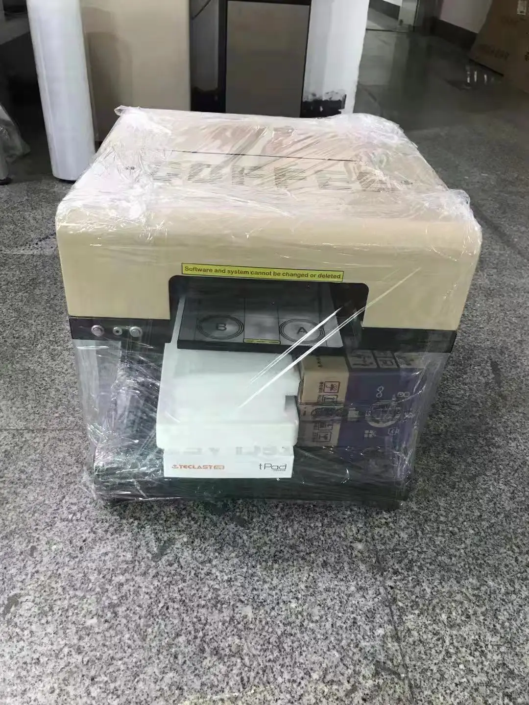 TOPPARTS 2018 портативный цифровой 3D-принтер для селфи машина кофе капучино конфет |