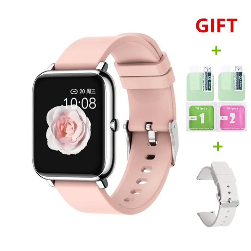 Fitness Tracker Smartwatch Clock Sleep-Monitoring Heart-Rate Sports Android Women IOS