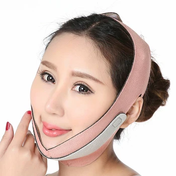 

BellyLady Thin Face Mask Massage Point Tightening Facial Massage Bandage Reduce Wrinkles V Face Change Double Chin Mask