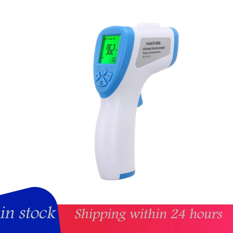

in stock Forehead Thermometer Digital Infrared Body Temporal Thermometer temperature gun non-contact thermometer Precise