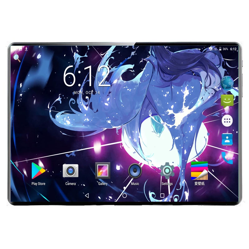 

10.1 inches Tablet PC Android 9.0 4G/3G Phone Call Octa -Core 6GB Ram 128GB Rom Built-in 3G Wi-Fi 2.5D G+G Steel Screen Tablets