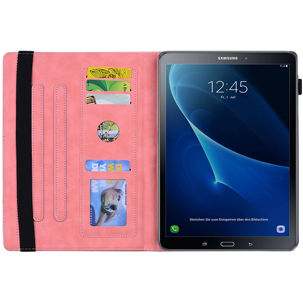 Печать pattern Флип Чехол Для samsung Galaxy Tab A 10,5 T590 T595 T597 SM-T590 SM-T595 SM-T597 10,5 дюймов из искусственной кожи чехол для планшета