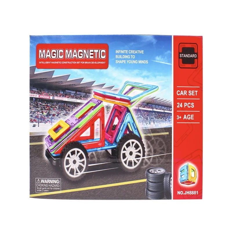 

DIY Early Education Magnetic Building Blocks Flexible Magnetic Building Block Magnet Assembly jian gou pian Educational CHILDREN