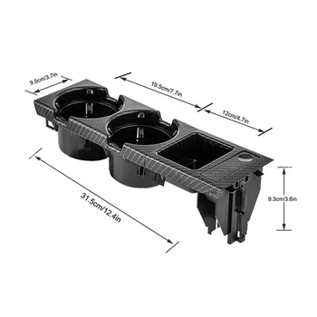 

Car Center Console Cup Storage box Coin Holder Plastic Accessories New