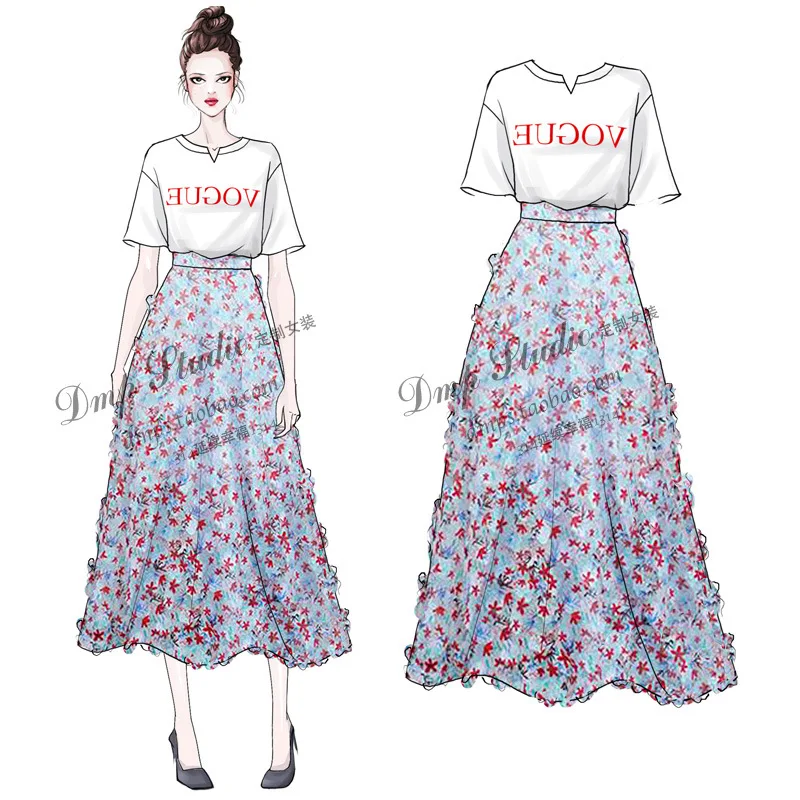 

Summer Wear 2018 New Style Women's Tennis Red Two-Piece Set Students INS Super Fire Dress Goddess Scheming Dress