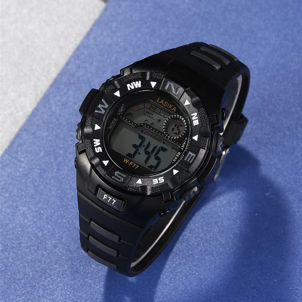 Fashion Children Kids Boy Watches Digital LED Quartz Sports Electronic Quartz Sport Watch WristWatch Relogio Menino