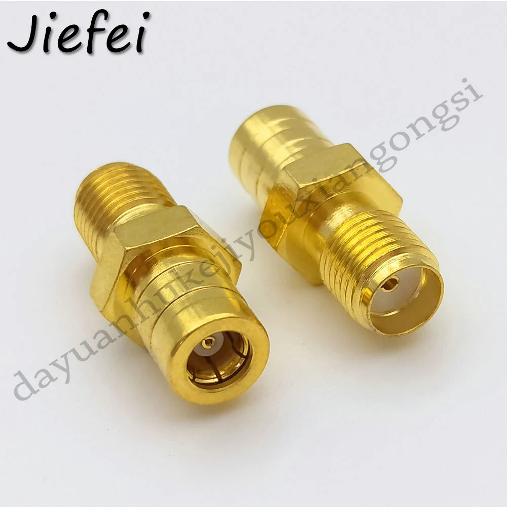 

2Pcs 50ohm SMA Female to SMB Female DAB Digital Radio Aerial Antenna Connector Adapter