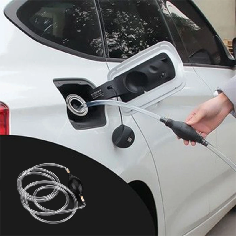 

Hand Manual Gas Oil Water Liquid Transfer Extractor Pump Siphon Hose For Car Motorcyle Truck