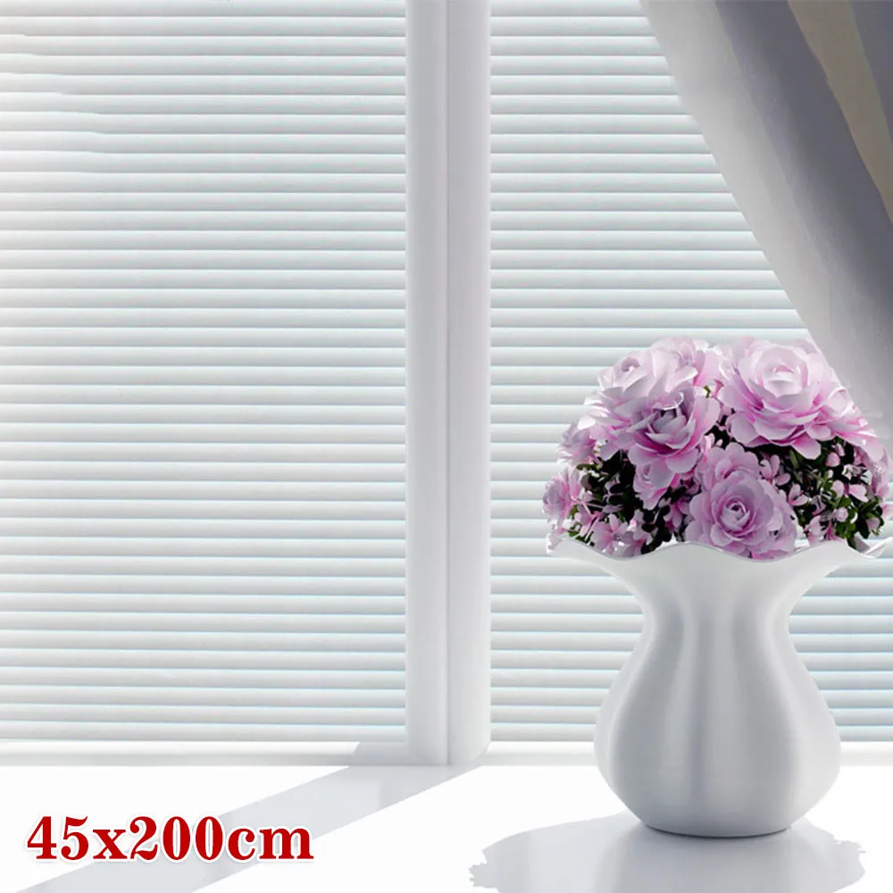 

45cm*2m PVC Frosted Window Film Waterproof Glass Sticker Home Indoor Bedroom Bathroom Home Glass Window Privacy Sticker Film
