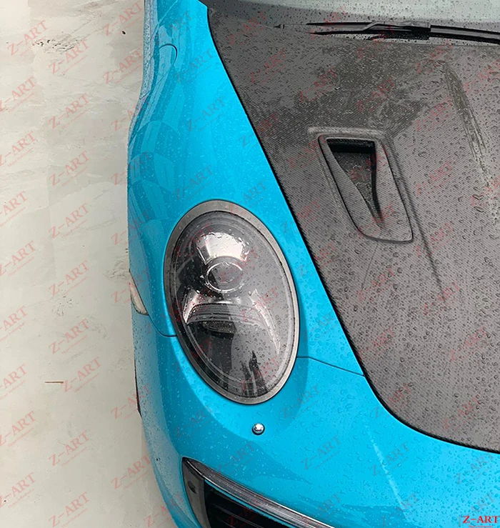 Z Art 911 Gt2 Rsフロントトランクリッド911ドライカーボン繊維フロントフード991炭素繊維フロント蓋のための991 1 991 2 Bumpers Aliexpress