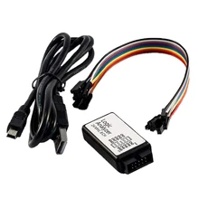 2021 canais novos do analisador 24m 8ch da lógica com apoio 1.1.16 do amortecedor compatível com o analisador preto da lógica do microcontrolador de arduino