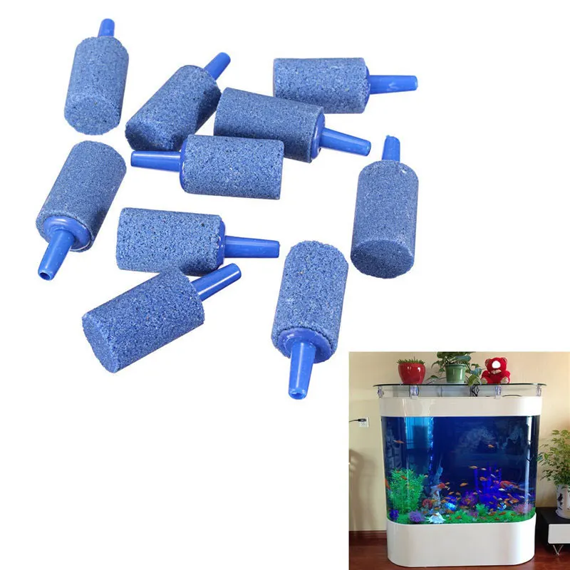 Аквариум Воздушный 10 шт. камень для аэрации цилиндра аквариум пузырьковый аэратор кислородный диффузор