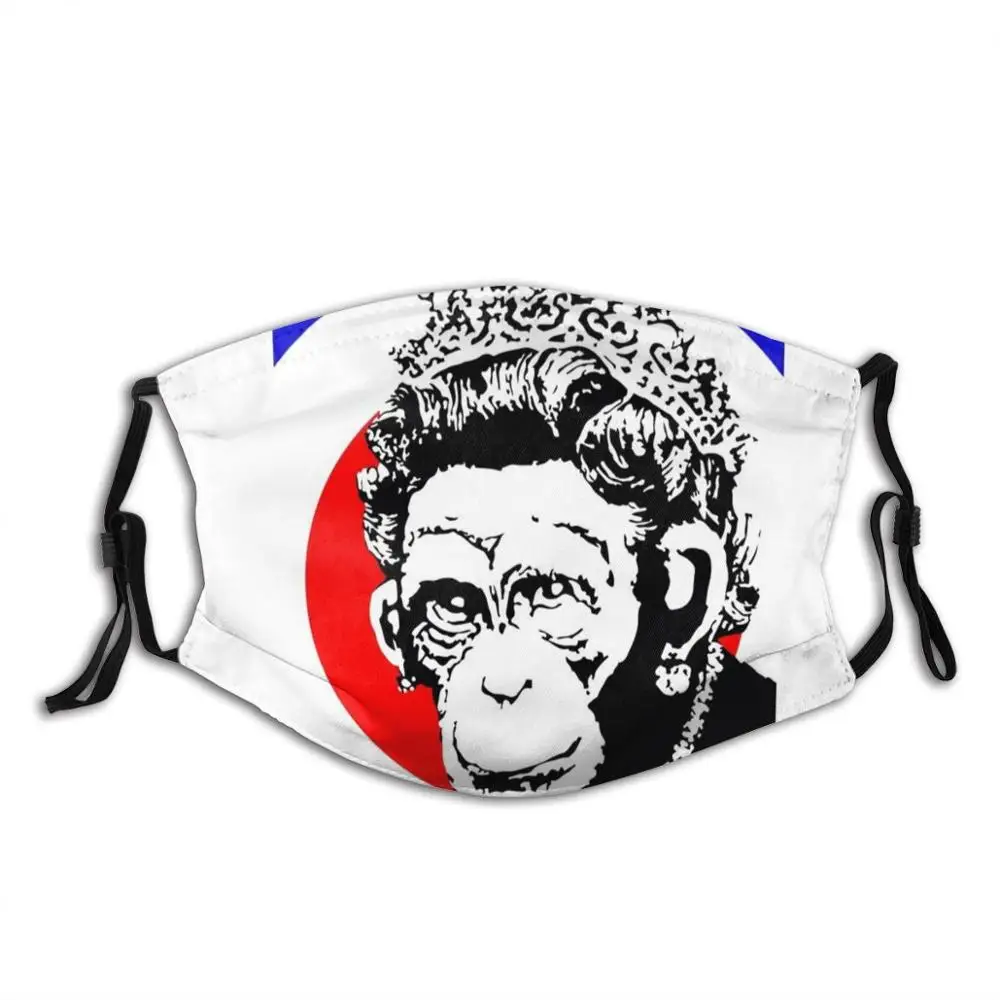 Banksy Monkey Queen 2003 художественное оформление уличное искусство дизайн плакатов